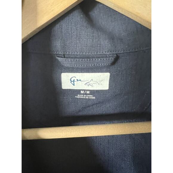 Greg Norman Women’s Navy Blue Golf Jacket Medium Custom Embroidery - Picture 6 of 6